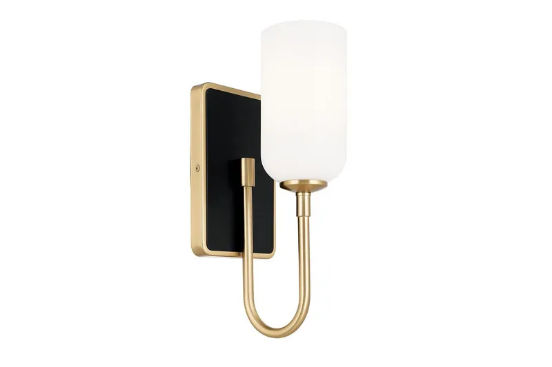 Solia Kichler Vägglampa, Black||Bronze