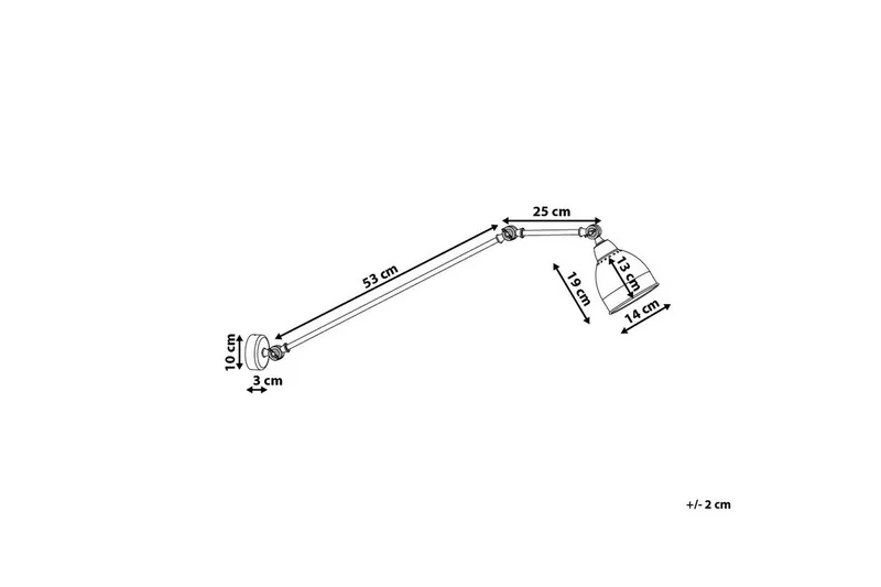 Tillatoba Vägglampa E27 - Ljusgrön/Vit - Belysning - Inomhusbelysning & lampor - Sänglampa - Sänglampa vägg
