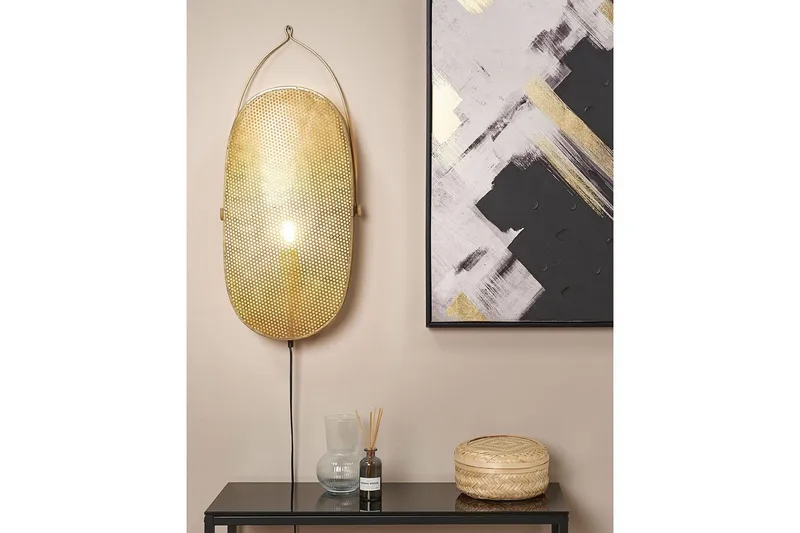 Tireno Vägglampa 73 cm E27 - Ljus trä - Belysning - Inomhusbelysning & lampor - Sänglampa - Sänglampa vägg