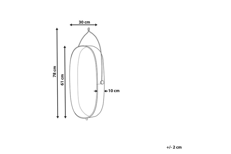 Tireno Vägglampa 73 cm E27 - Ljus trä - Belysning - Inomhusbelysning & lampor - Sänglampa - Sänglampa vägg