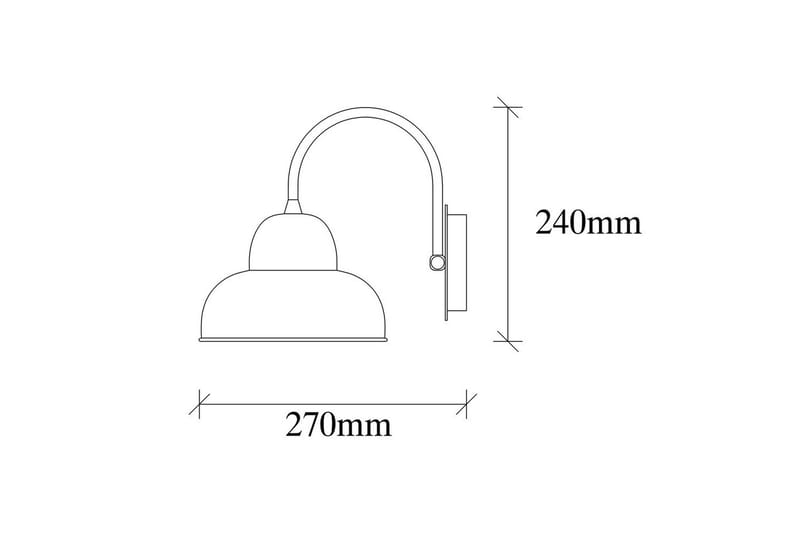 Vägglampa Adrim Rany - Guld - Belysning - Inomhusbelysning & lampor - Sänglampa - Sänglampa vägg