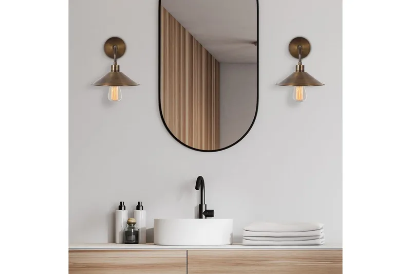 Vägglampa Adrim Vintage - Vintage - Belysning - Inomhusbelysning & lampor - Sänglampa - Sänglampa vägg