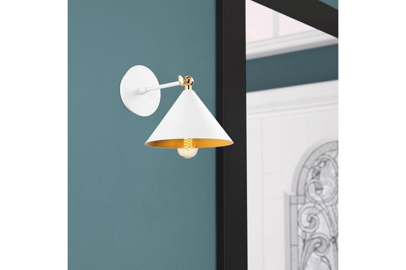 Vägglampa Adrim Vit - Vit - Belysning - Inomhusbelysning & lampor - Sänglampa - Sänglampa vägg