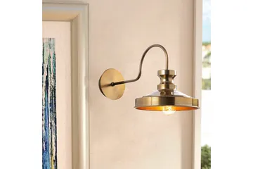 Vägglampa Adrimq Rany - Guld - Belysning - Inomhusbelysning & lampor - Sänglampa - Sänglampa vägg