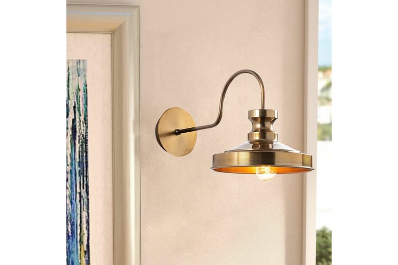 Vägglampa Adrimq Rany - Guld - Belysning - Inomhusbelysning & lampor - Sänglampa - Sänglampa vägg