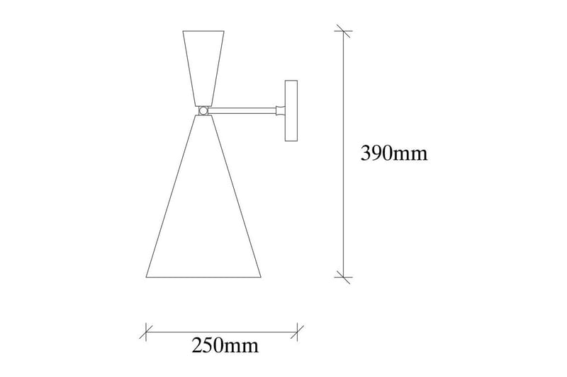 Vägglampa Adrimtri Rany - Guld - Belysning - Inomhusbelysning & lampor - Sänglampa - Sänglampa vägg