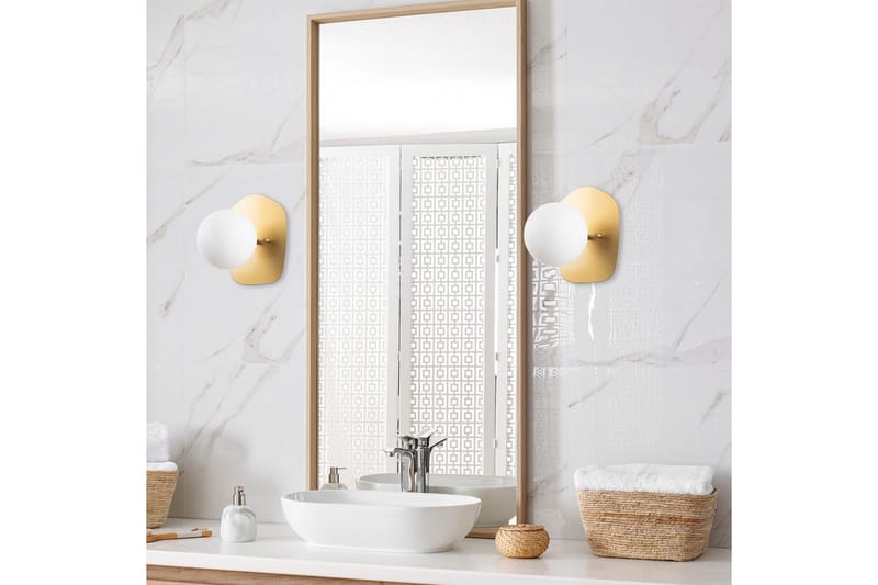 Vägglampa Ariofield Gold - Guld - Belysning - Inomhusbelysning & lampor - Sänglampa - Sänglampa vägg