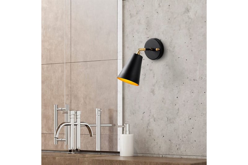 Vägglampa Avraen Svart / Rany - Svart / Rany - Belysning - Inomhusbelysning & lampor - Sänglampa - Sänglampa vägg