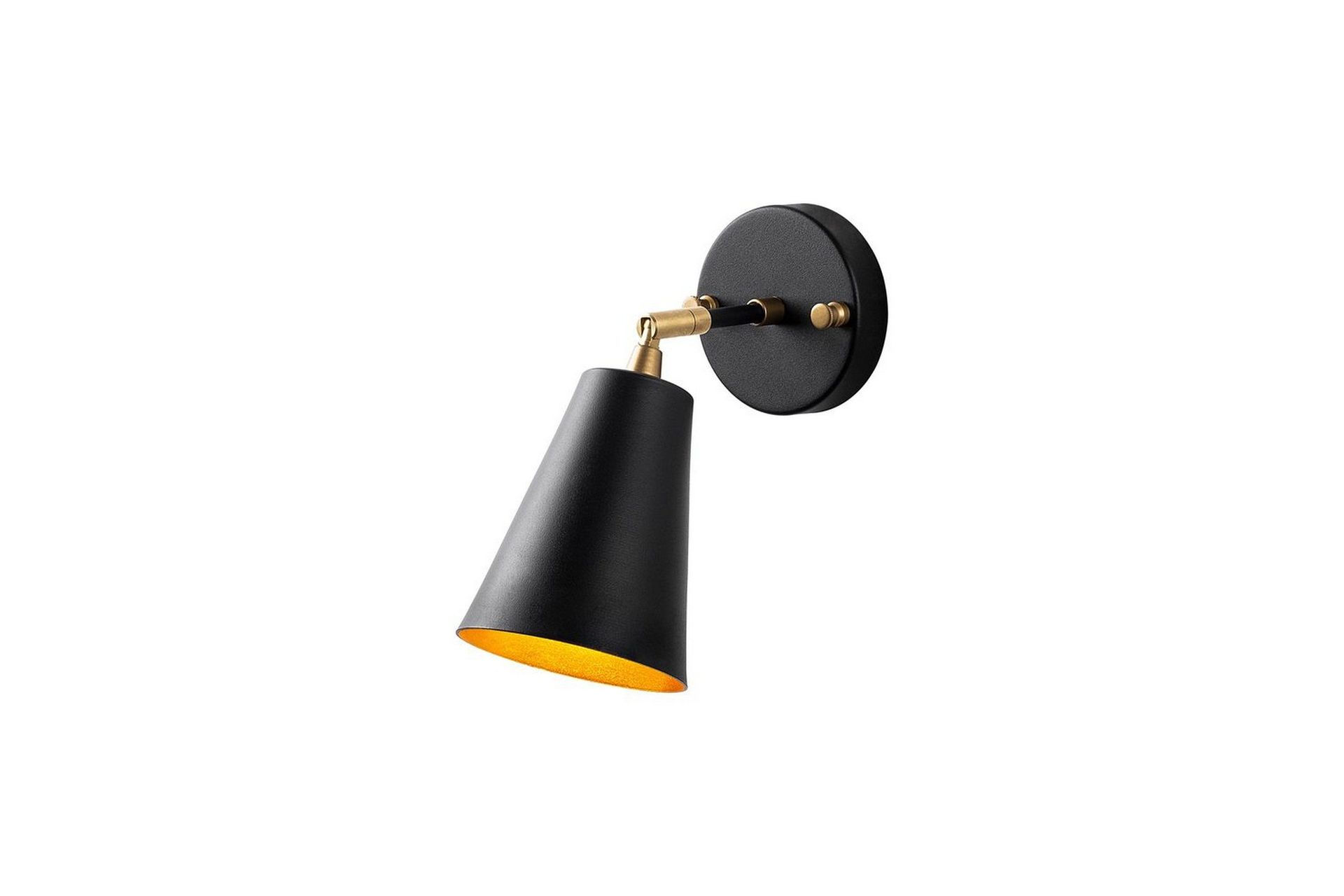 Vägglampa Avraen Svart / Rany - Svart / Rany