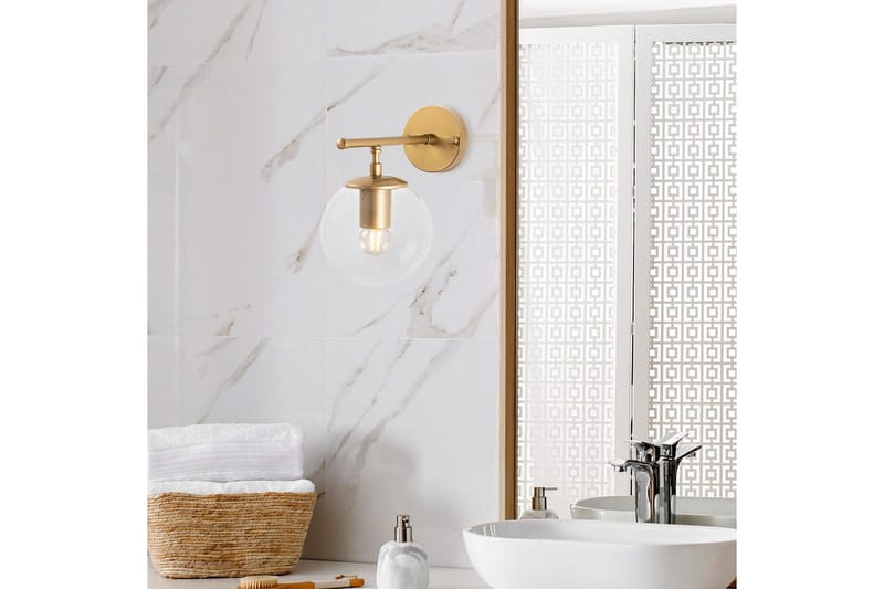 Vägglampa Berriarenr Glansig Rany / Transparent - Glansig Rany / Transparent - Belysning - Inomhusbelysning & lampor - Sänglampa - Sänglampa vägg