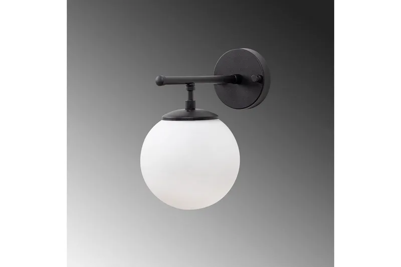 Vägglampa Berriarenr Svart / Grädde - Svart / Grädde - Belysning - Inomhusbelysning & lampor - Sänglampa - Sänglampa vägg