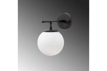 Vägglampa Berriarenr Svart / Grädde - Svart / Grädde - Belysning - Inomhusbelysning & lampor - Sänglampa - Sänglampa vägg
