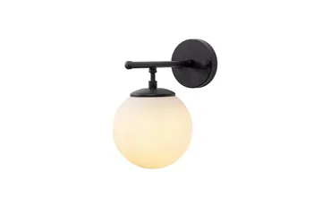 Vägglampa Berriarenr Svart / Grädde - Svart / Grädde - Belysning - Inomhusbelysning & lampor - Sänglampa - Sänglampa vägg