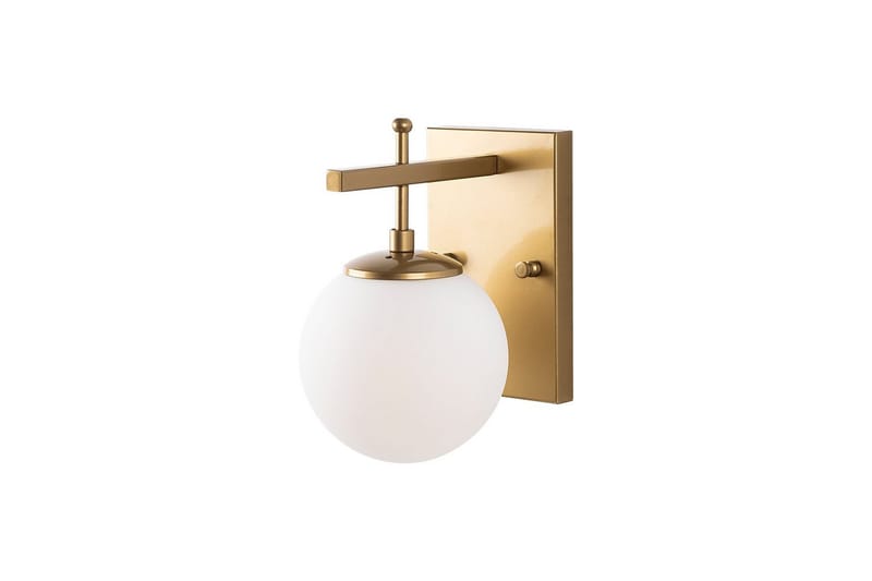 Vägglampa Brentha Rany - Guld - Belysning - Inomhusbelysning & lampor - Sänglampa - Sänglampa vägg