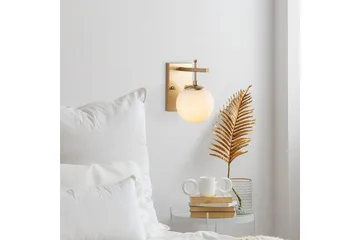 Vägglampa Brentha Rany - Guld - Belysning - Inomhusbelysning & lampor - Sänglampa - Sänglampa vägg