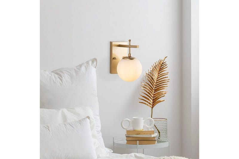 Vägglampa Brentha Rany - Guld - Belysning - Inomhusbelysning & lampor - Sänglampa - Sänglampa vägg