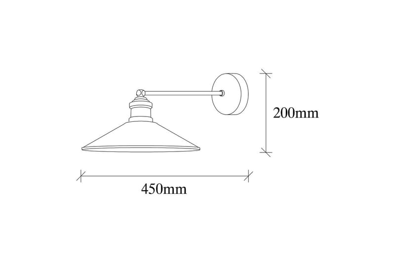 Vägglampa Chichela Tri Vintage - Koppar - Belysning - Inomhusbelysning & lampor - Sänglampa - Sänglampa vägg