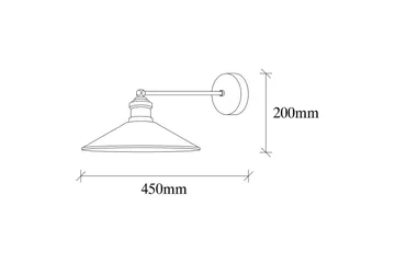 Vägglampa Chichela Tri Vintage - Koppar - Belysning - Inomhusbelysning & lampor - Sänglampa - Sänglampa vägg