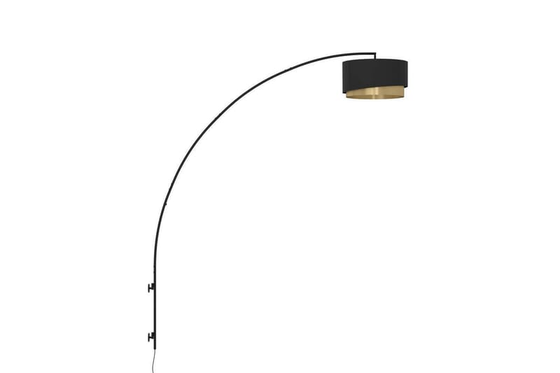 Vägglampa Eglo Manderline Svart/Mässing - Belysning - Inomhusbelysning & lampor - Sänglampa - Sänglampa vägg