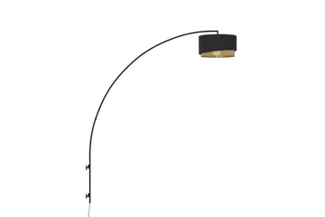 Vägglampa Eglo Manderline Svart/Mässing - Belysning - Inomhusbelysning & lampor - Sänglampa - Sänglampa vägg