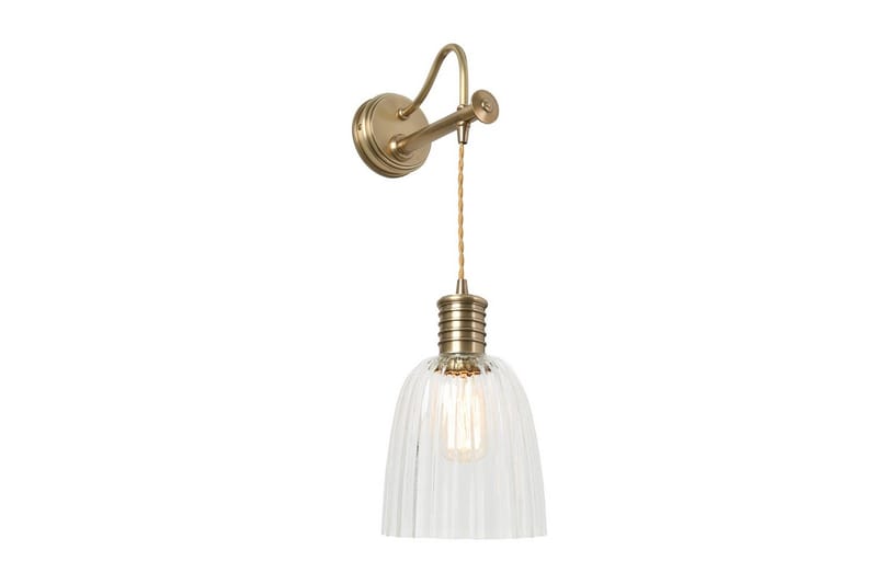 Vägglampa Elstead Lighting Douille Åldrad mässing - Åldrad mässing - Belysning - Inomhusbelysning & lampor - Sänglampa - Sänglampa vägg