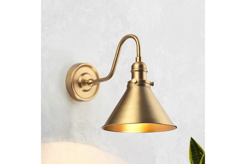 Vägglampa Elstead Lighting Provence Åldrad mässing - Åldrad mässing - Belysning - Inomhusbelysning & lampor - Sänglampa - Sänglampa vägg