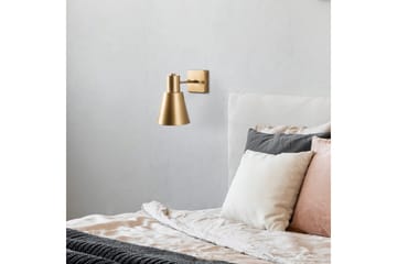 Vägglampa Feira Rany - Guld - Belysning - Inomhusbelysning & lampor - Sänglampa - Sänglampa vägg