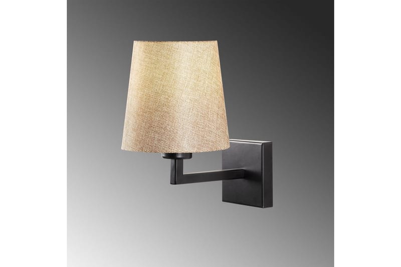 Vägglampa Fenda Svart / Grädde - Svart / Grädde - Belysning - Inomhusbelysning & lampor - Sänglampa - Sänglampa vägg
