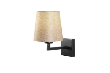 Vägglampa Fenda Svart / Grädde - Svart / Grädde - Belysning - Inomhusbelysning & lampor - Sänglampa - Sänglampa vägg