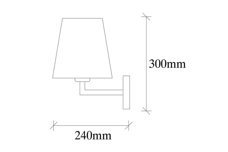Vägglampa Fenda Svart / Grädde - Svart / Grädde - Belysning - Inomhusbelysning & lampor - Sänglampa - Sänglampa vägg