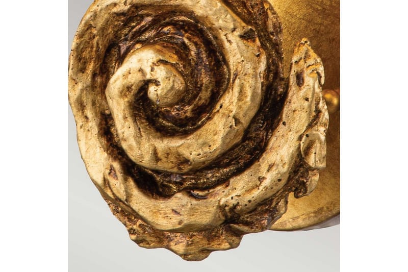Vägglampa Flambeau Swirl Guld Blad - Guld Blad - Belysning - Inomhusbelysning & lampor - Sänglampa - Sänglampa vägg