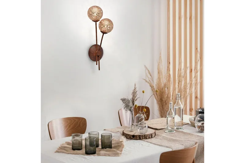 Vägglampa Greta - 19x44x14 cm - Belysning - Inomhusbelysning & lampor - Sänglampa - Sänglampa vägg