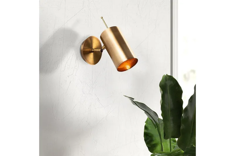 Vägglampa Gullis Cylinder Antik - Natur/Multifärgad - Belysning - Inomhusbelysning & lampor - Sänglampa - Sänglampa vägg