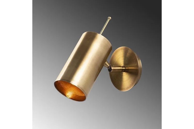 Vägglampa Gullis Cylinder Antik - Natur/Multifärgad - Belysning - Inomhusbelysning & lampor - Sänglampa - Sänglampa vägg