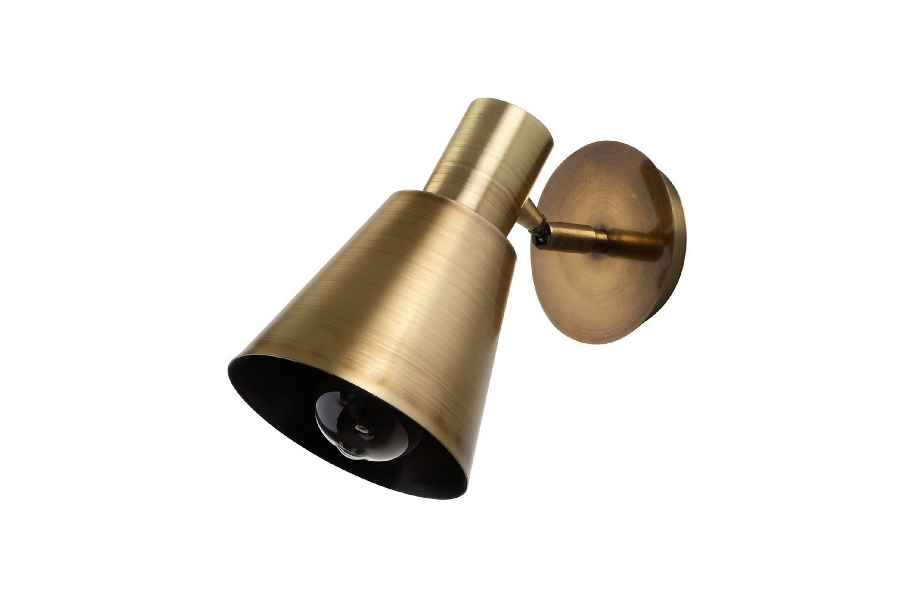 Vägglampa Gullis Triangular Antik - Guld