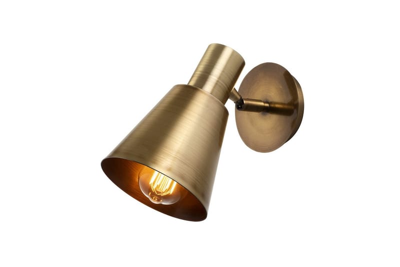 Vägglampa Gullis Triangular Antik - Guld - Belysning - Inomhusbelysning & lampor - Sänglampa - Sänglampa vägg