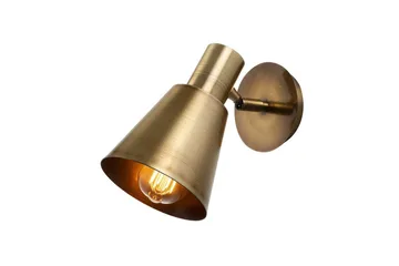 Vägglampa Gullis Triangular Antik - Guld - Belysning - Inomhusbelysning & lampor - Sänglampa - Sänglampa vägg