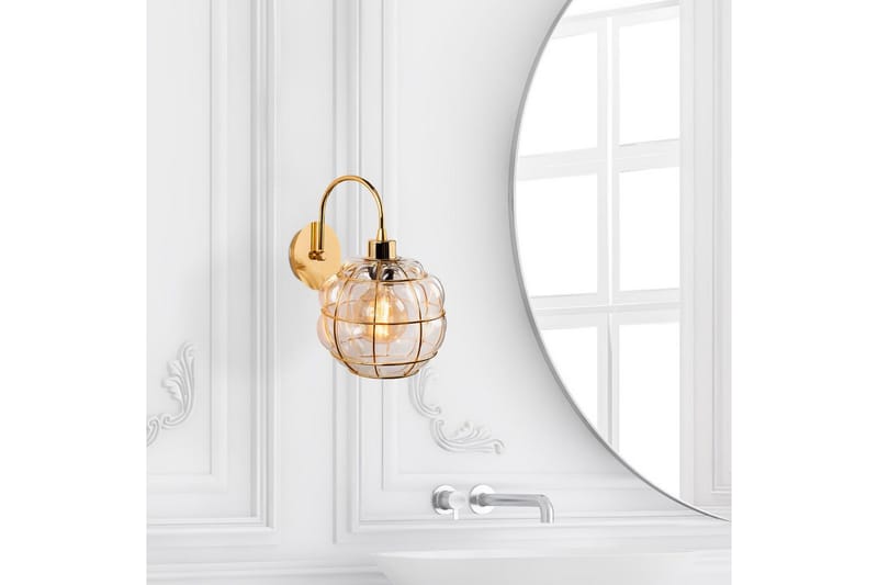 Vägglampa Jaran Rany - Guld - Belysning - Inomhusbelysning & lampor - Sänglampa - Sänglampa vägg