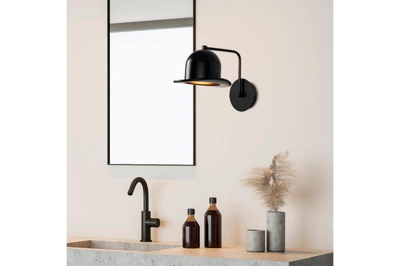 Vägglampa Jolna Sugana Black - Svart - Belysning - Inomhusbelysning & lampor - Sänglampa - Sänglampa vägg