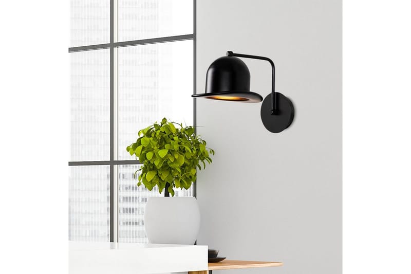 Vägglampa Jolna Sugana Black - Svart - Belysning - Inomhusbelysning & lampor - Sänglampa - Sänglampa vägg