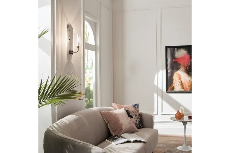 Vägglampa Kichler Kimrose Polerad Nickel - Polerad Nickel - Belysning - Inomhusbelysning & lampor - Sänglampa - Sänglampa vägg