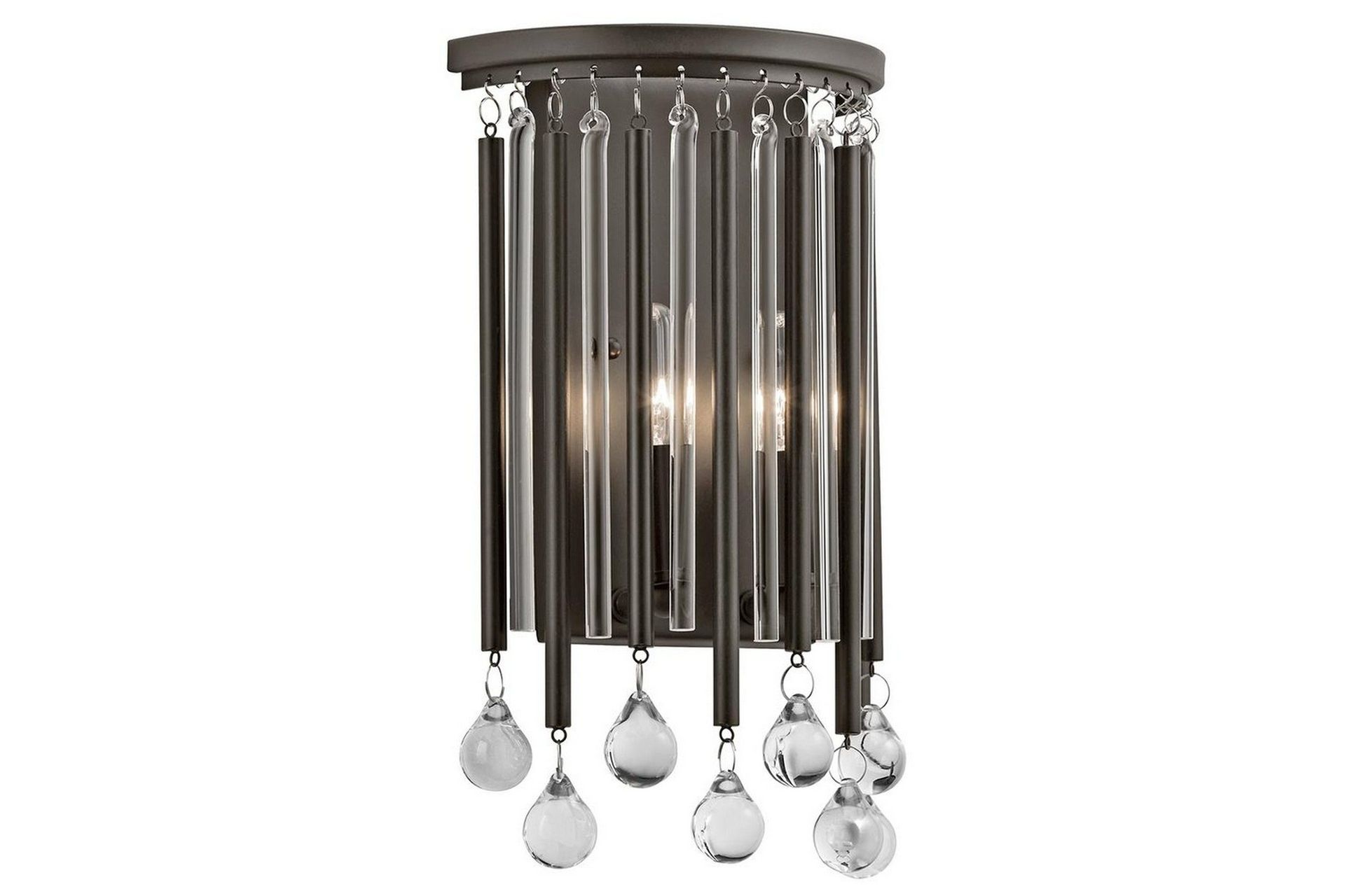 Vägglampa Kichler Piper Espresso/Krom - Espresso/Krom