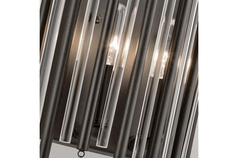 Vägglampa Kichler Piper Espresso/Krom - Espresso/Krom - Belysning - Inomhusbelysning & lampor - Sänglampa - Sänglampa vägg