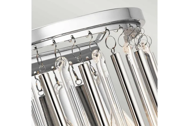 Vägglampa Kichler Piper Polerad Krom - Polerad Krom - Belysning - Inomhusbelysning & lampor - Sänglampa - Sänglampa vägg