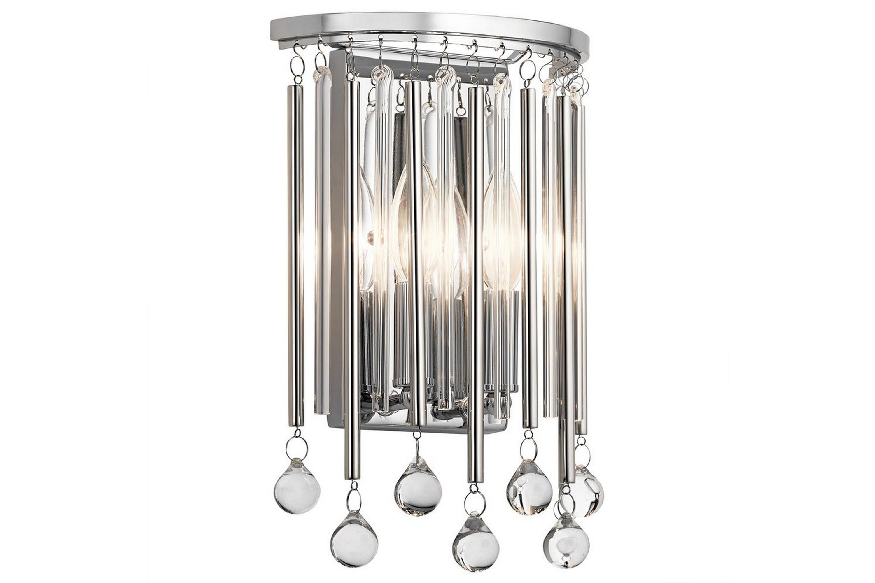 Vägglampa Kichler Piper Polerad Krom - Polerad Krom