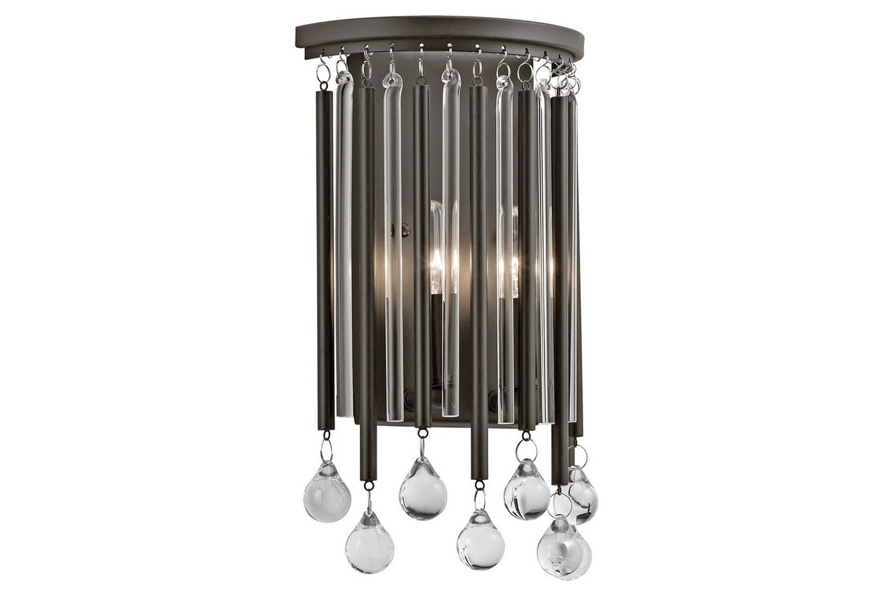 Vägglampa Kichler Piper Espresso/Krom - Espresso/Krom