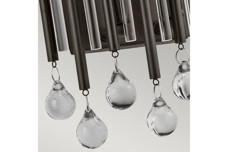 Vägglampa Kichler Piper Espresso/Krom - Espresso/Krom - Belysning - Inomhusbelysning & lampor - Sänglampa - Sänglampa vägg