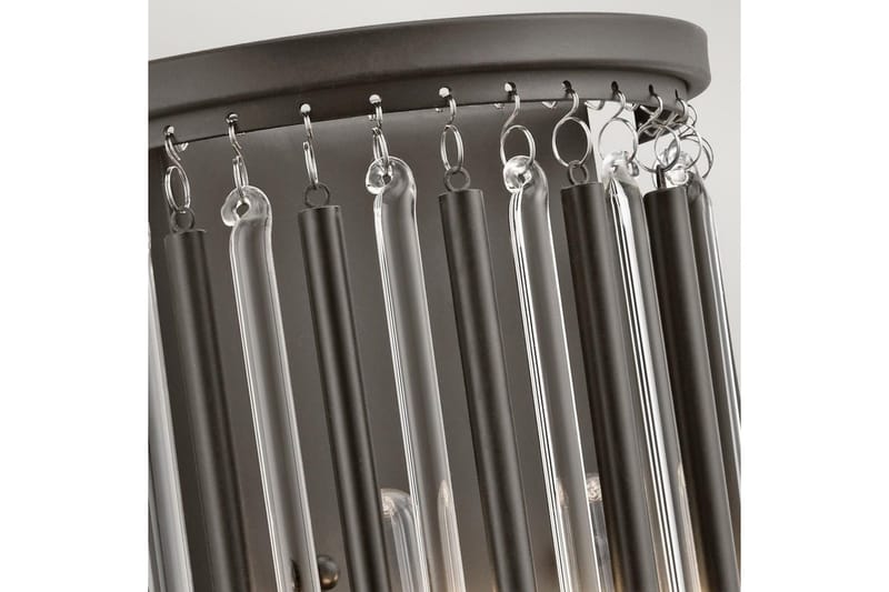 Vägglampa Kichler Piper Espresso/Krom - Espresso/Krom - Belysning - Inomhusbelysning & lampor - Sänglampa - Sänglampa vägg