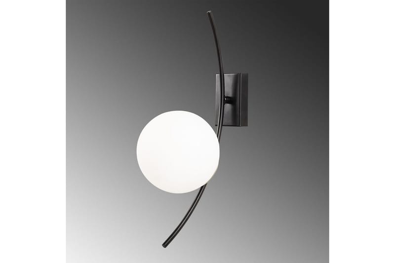 Vägglampa Kimbell Svart / Vit - Svart / Vit - Belysning - Inomhusbelysning & lampor - Sänglampa - Sänglampa vägg