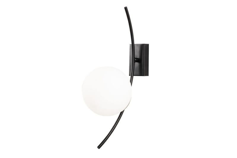 Vägglampa Kimbell Svart / Vit - Svart / Vit - Belysning - Inomhusbelysning & lampor - Sänglampa - Sänglampa vägg
